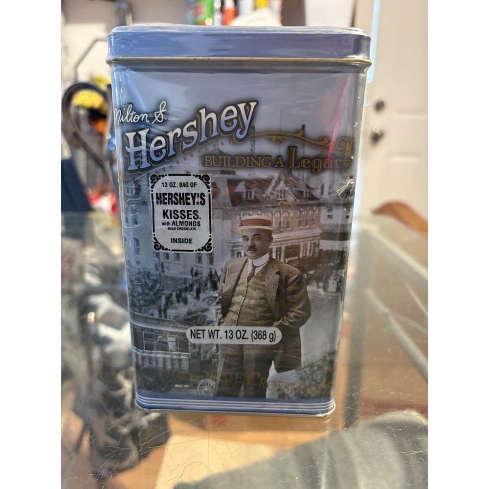 Vintage 1996 Hershey's Tin Building a Legacy Series 2 Factory Sealed Kisses New